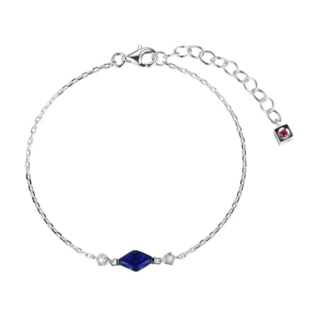 Elle Jewelry Paris 1901 B10342CB- Stone Bracelet | Silver No Stone Bracelet