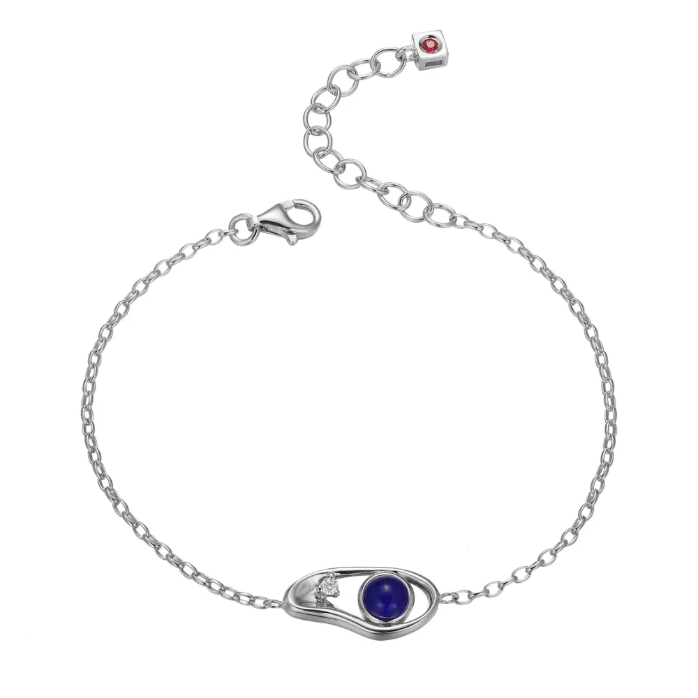 Elle Jewelry Paris 1901 B10369W- Silver No Stone Bracelet | Bracelets