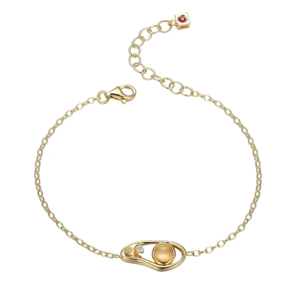 Elle Jewelry Paris 1901 B10369Y- Silver No Stone Bracelet | Bracelets