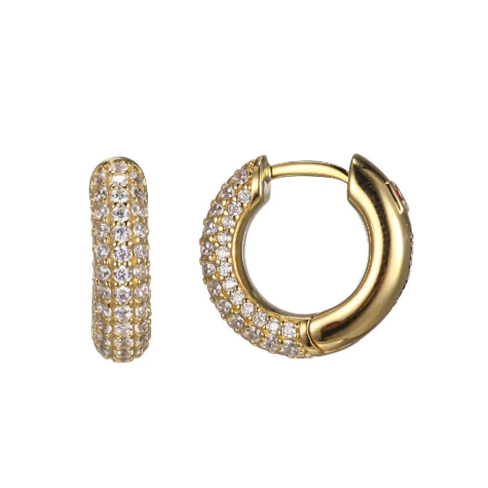 Elle Jewelry Paris 1901 E10294- Silver With Cz Earrings | Earrings