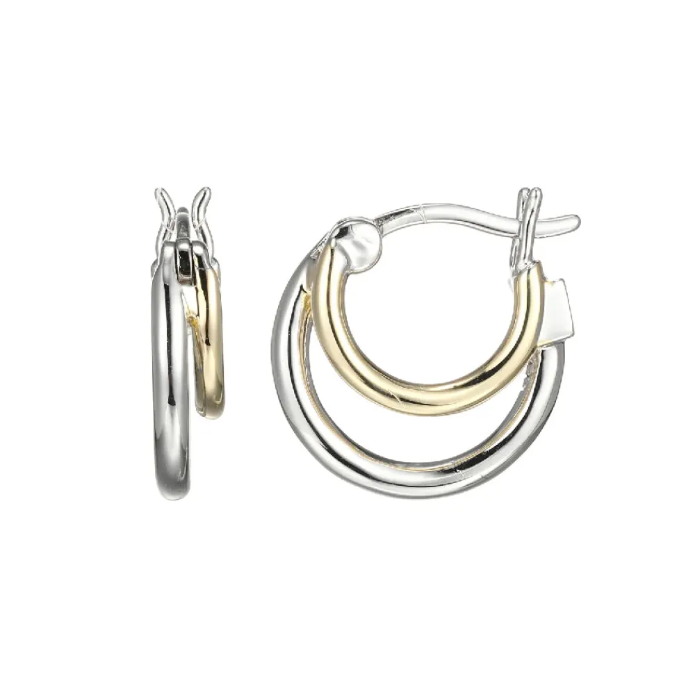 Elle Jewelry Paris 1901 E10339YW- Silver No Stone Earrings | Earrings
