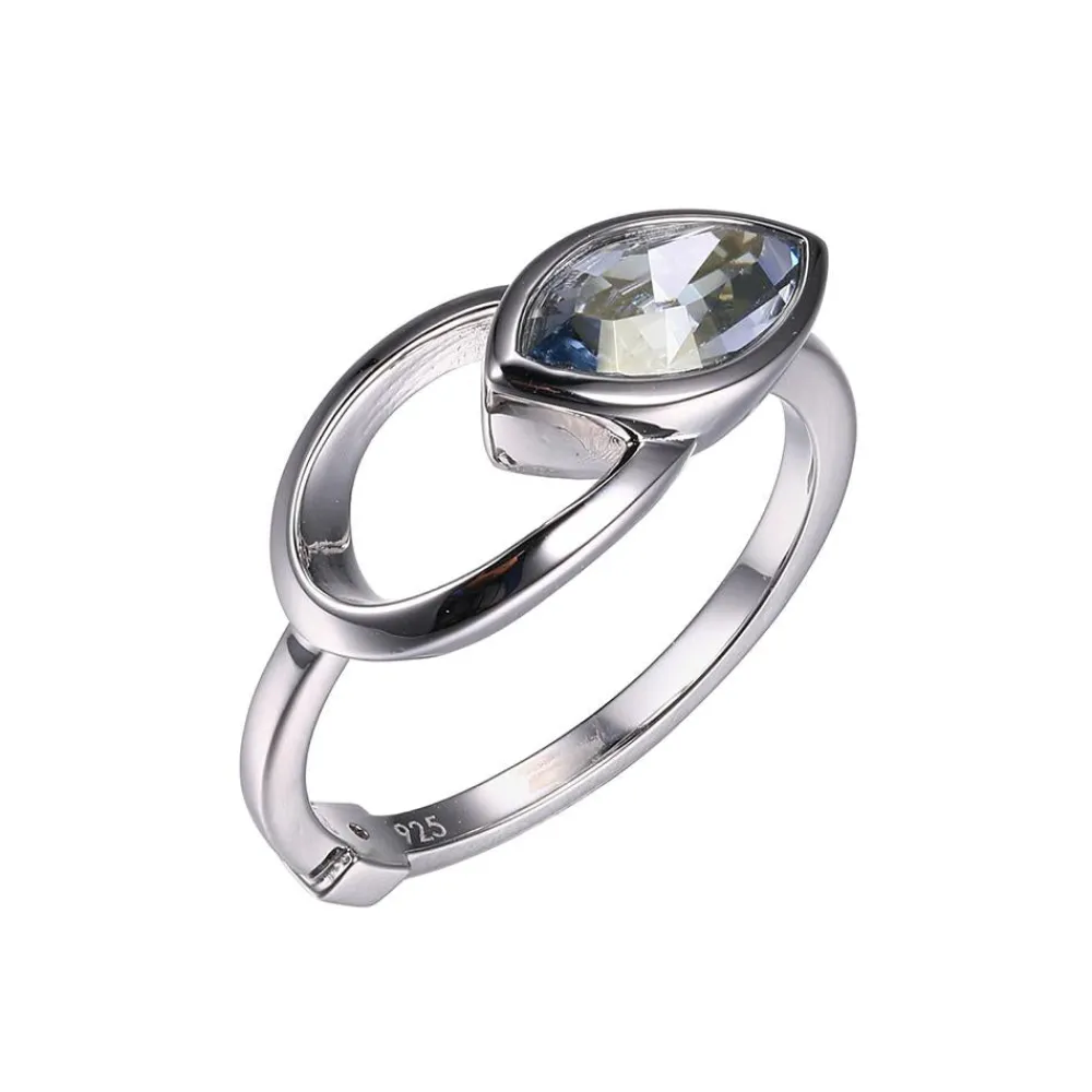 Elle Jewelry Paris 1901 R10136WVB- Stone Ring